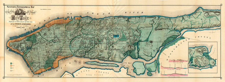 City And Island Of Ny 1865