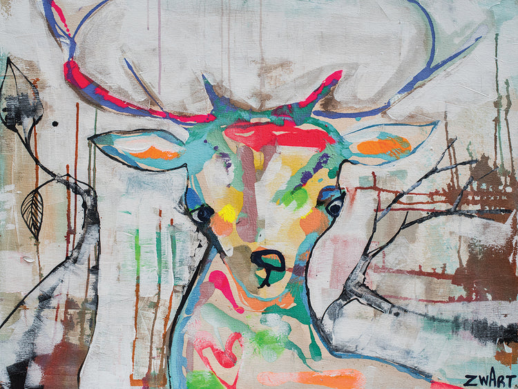 Alma de venado Lienzo