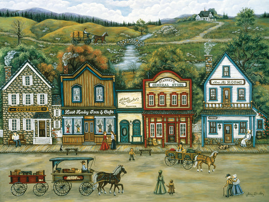 The Mining Town Of Murray Canvas Art