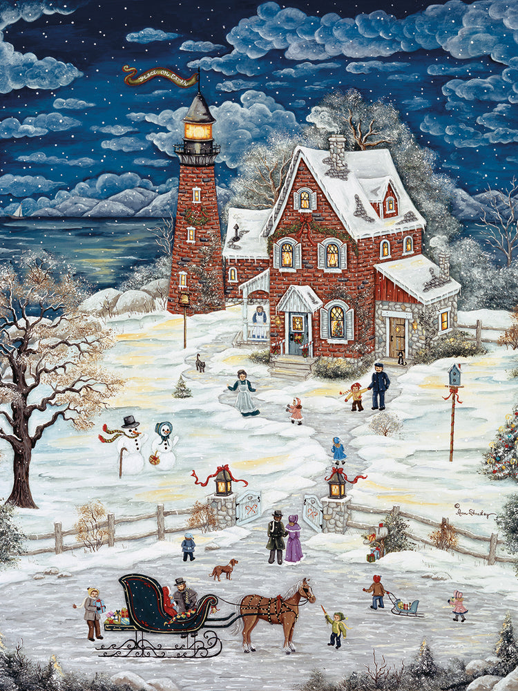 Christmas At Crystal Bay Lighthouses