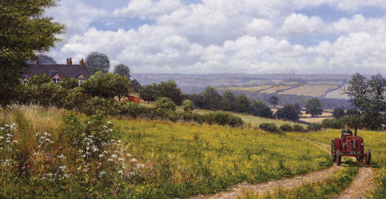 Tractor At Little Eaton