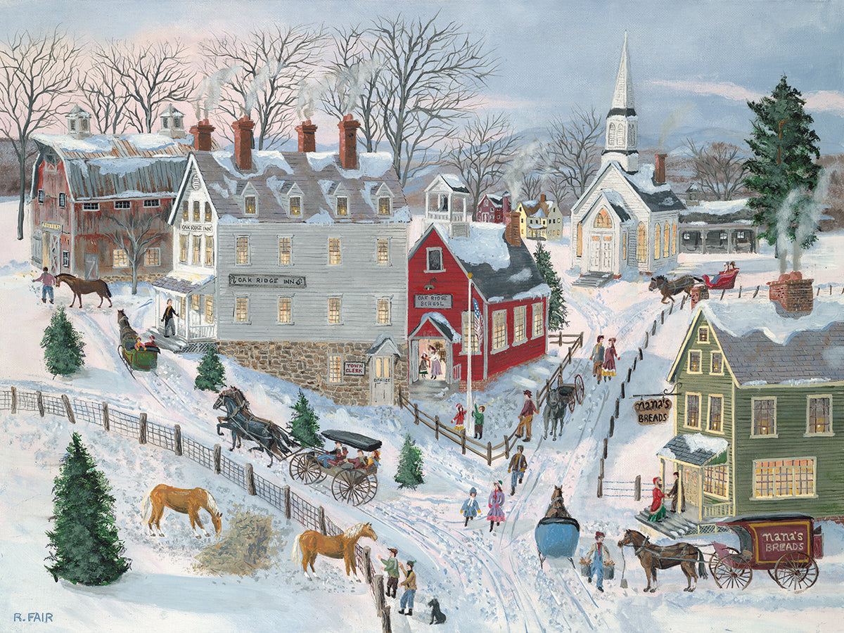 Oak Ridge in Winter