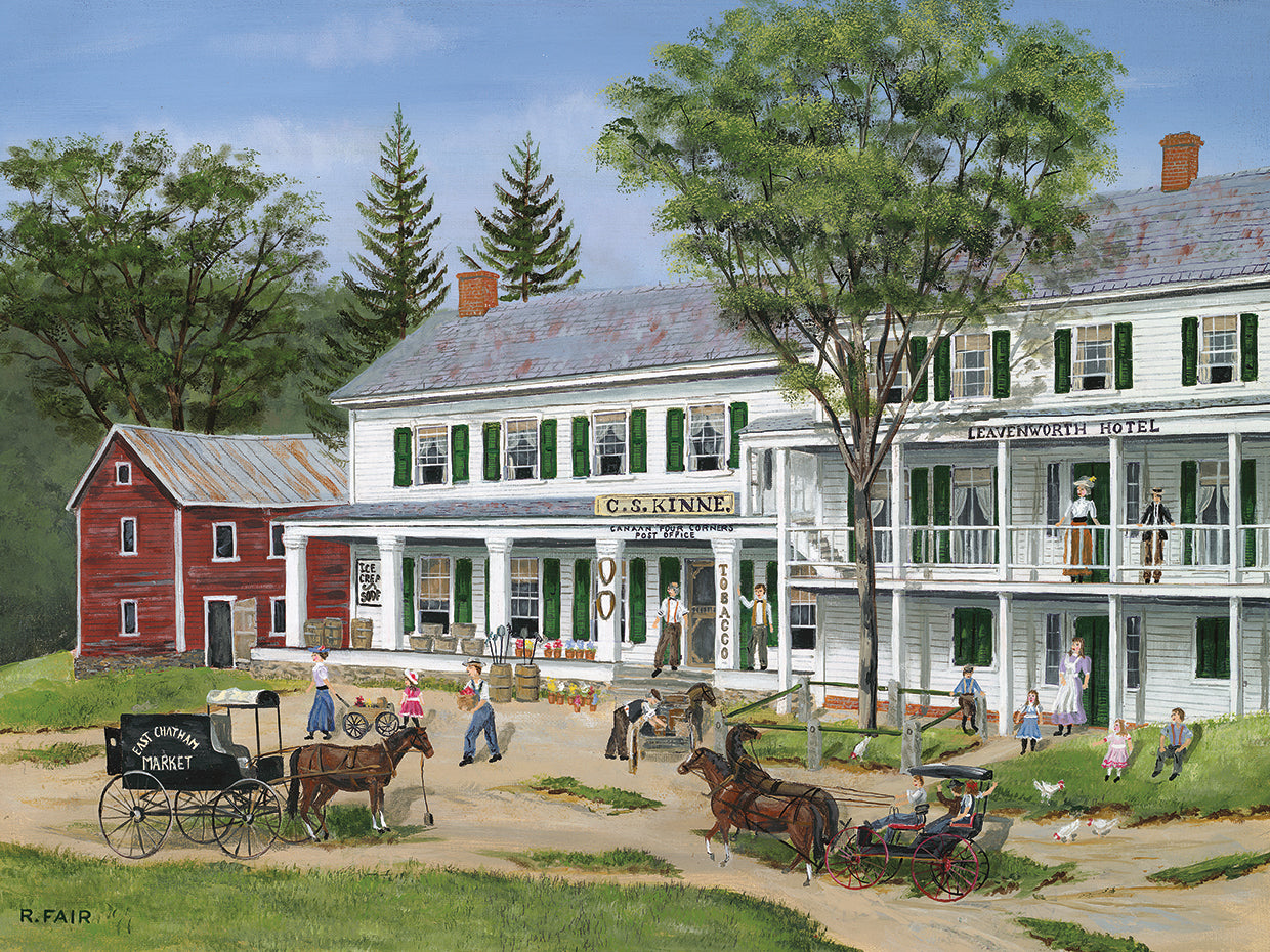 The Leavenworth Hotel-1800's