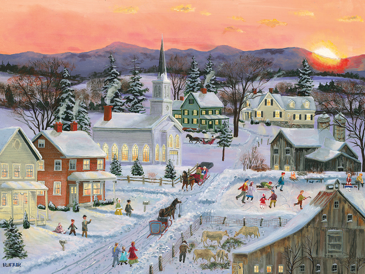 Winter Sunset