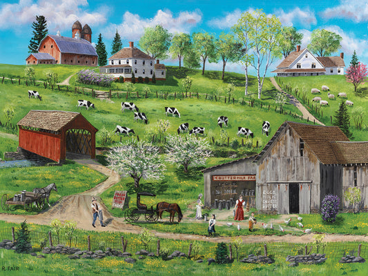 Buttermilk Farm Canvas Art