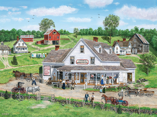 Rural Commerce Canvas Art