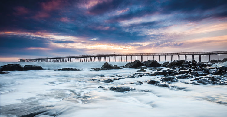 Arte de la lona de la noche de Goleta