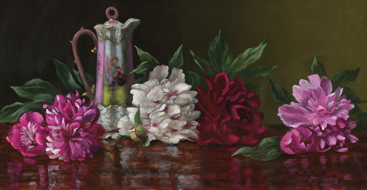 Peonies and Tea
