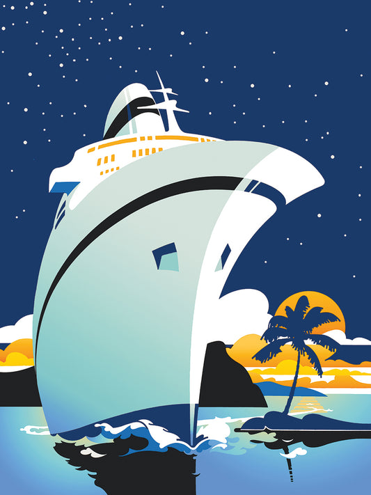 Cruise Cover Canvas Art