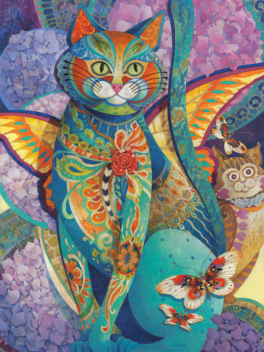 Feline Fiesta Canvas Art