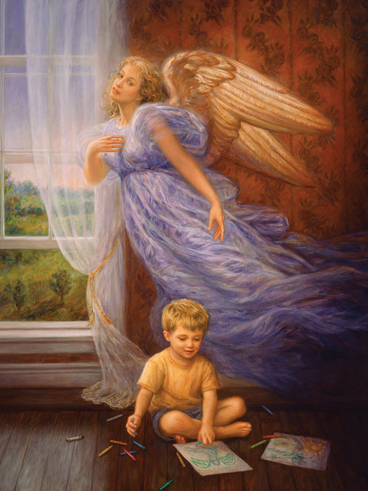Angel 10 Canvas Art