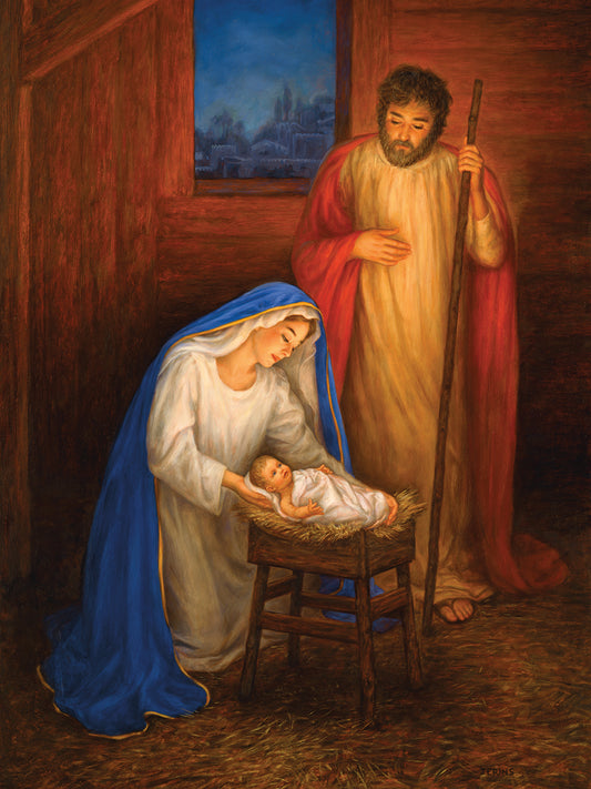 Jesus Mary Joseph Canvas Art
