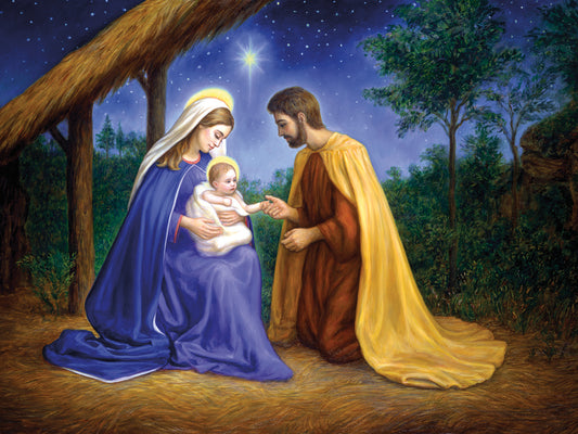 Baby Jesus Canvas Art