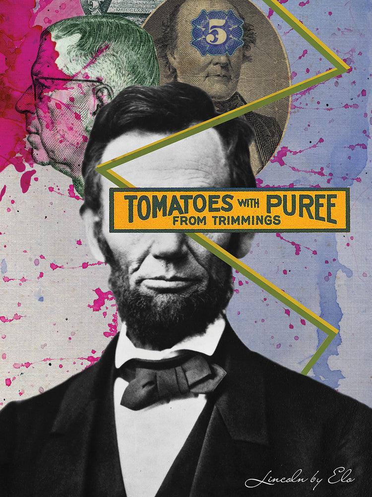 Arte de la lona de Lincoln