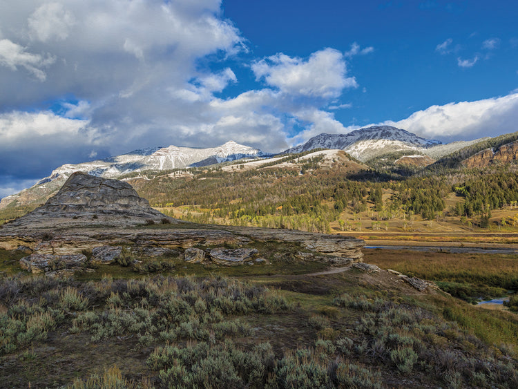 Soda Butte In Yellowstone