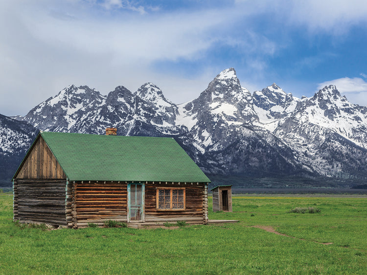 Mormon Row Log Cabin
