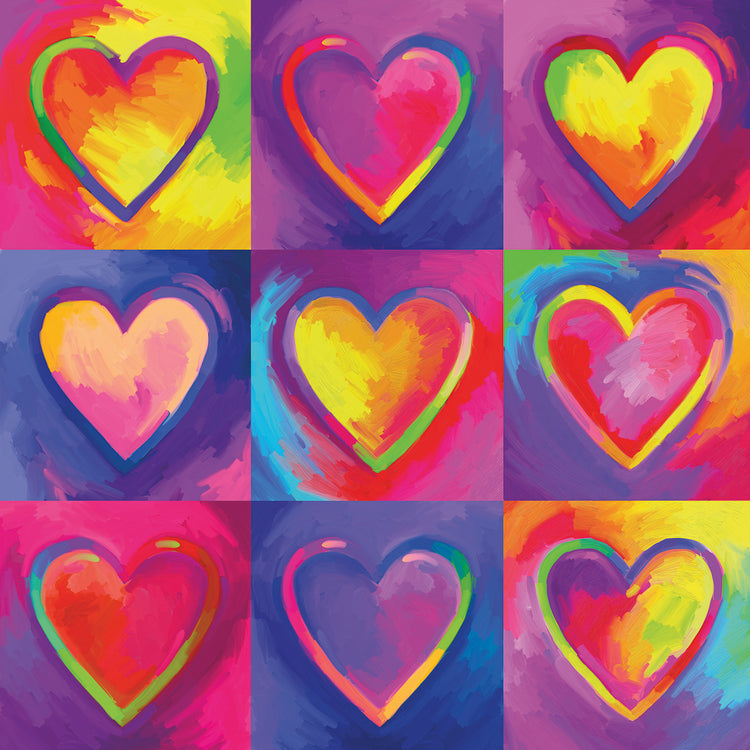 Pop Art Heart 2