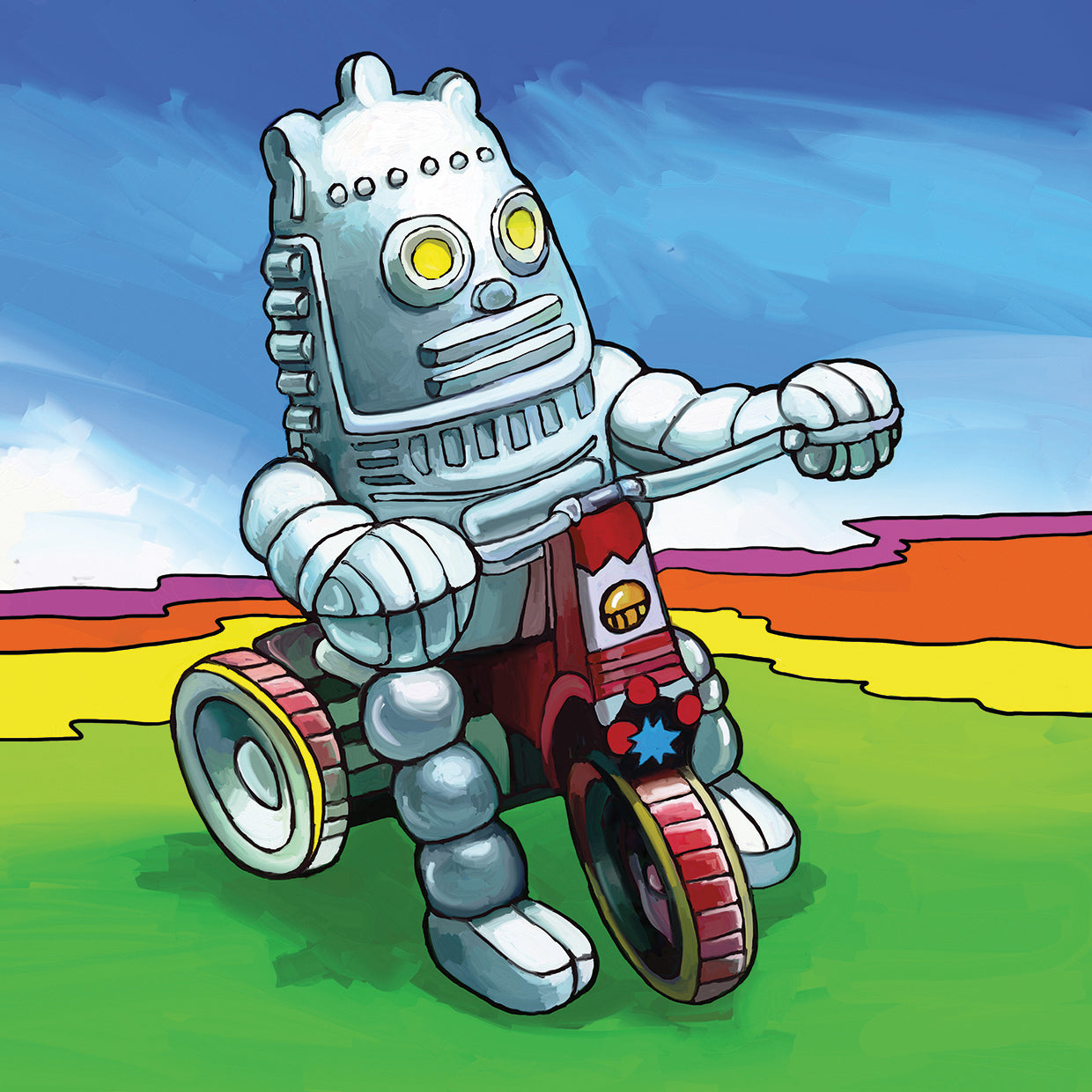 Robot Biker