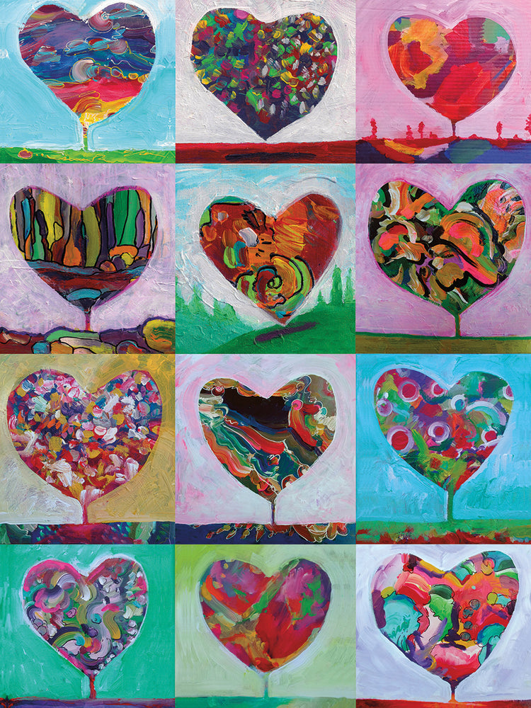 Heart Balloon Landscapes