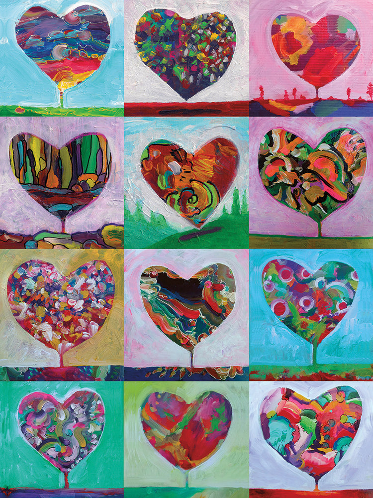 Heart Balloon Landscapes 1