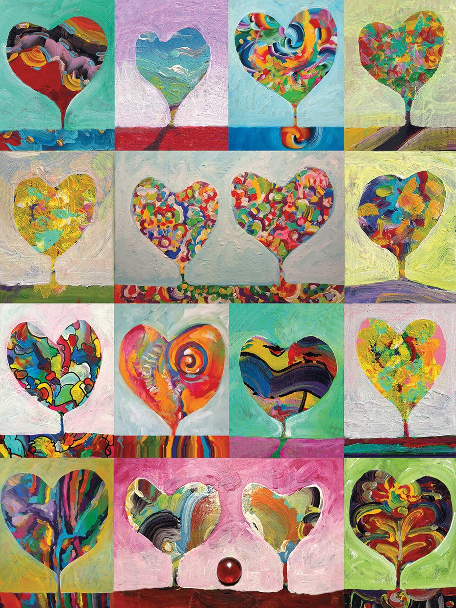 Heart Balloon Landscapes 2