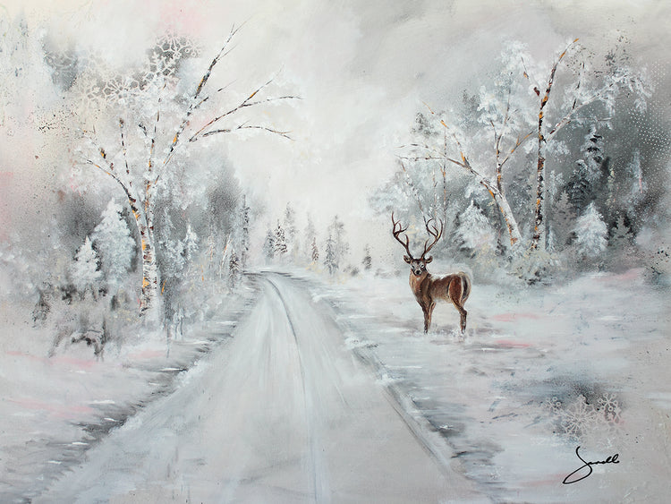 Un arte en lienzo de Winters Drive