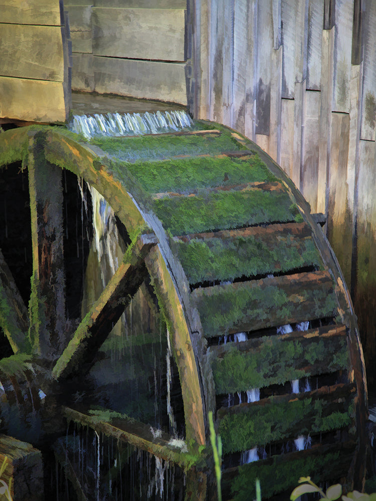 Water on Wheel
