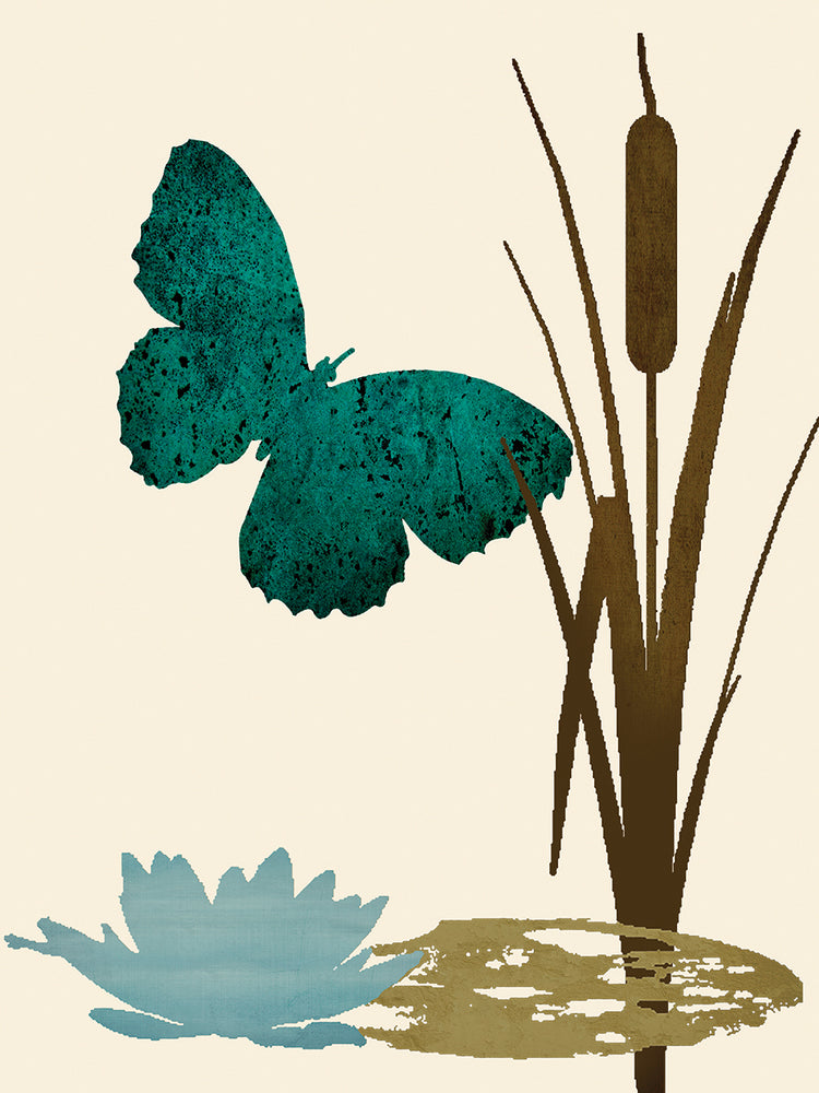 Butterfly and Cat Tails