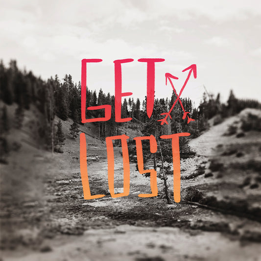 Get Lost Red Canvas Art