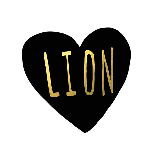 Lion Heart Canvas Art