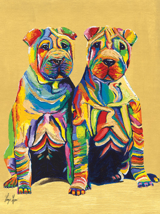 Pups Canvas Print