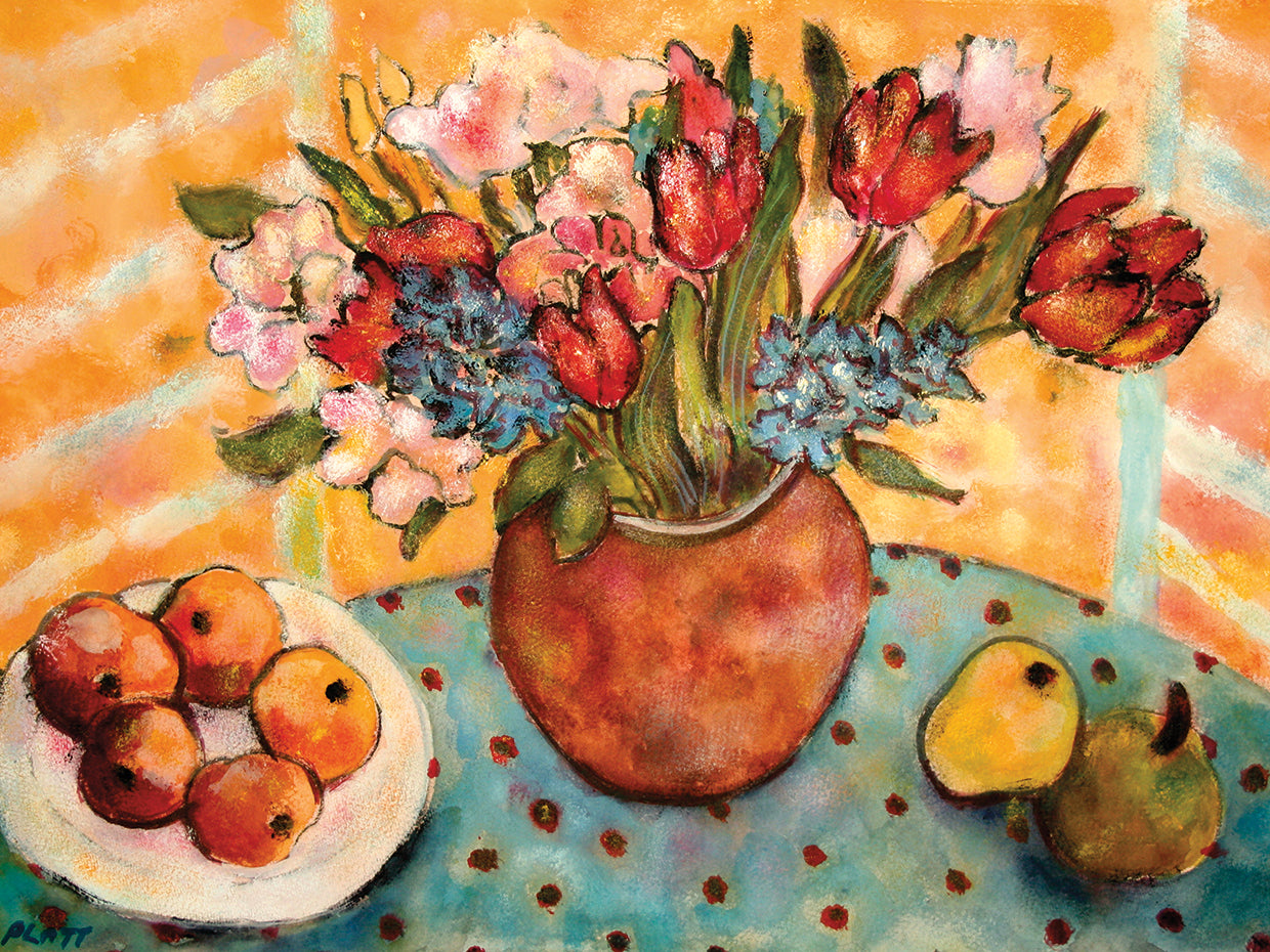 Apples And Flowers