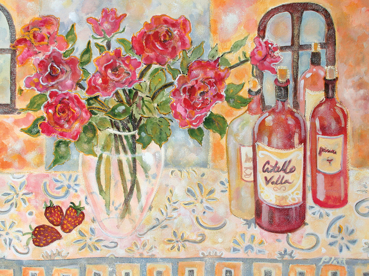 Pink Roses And