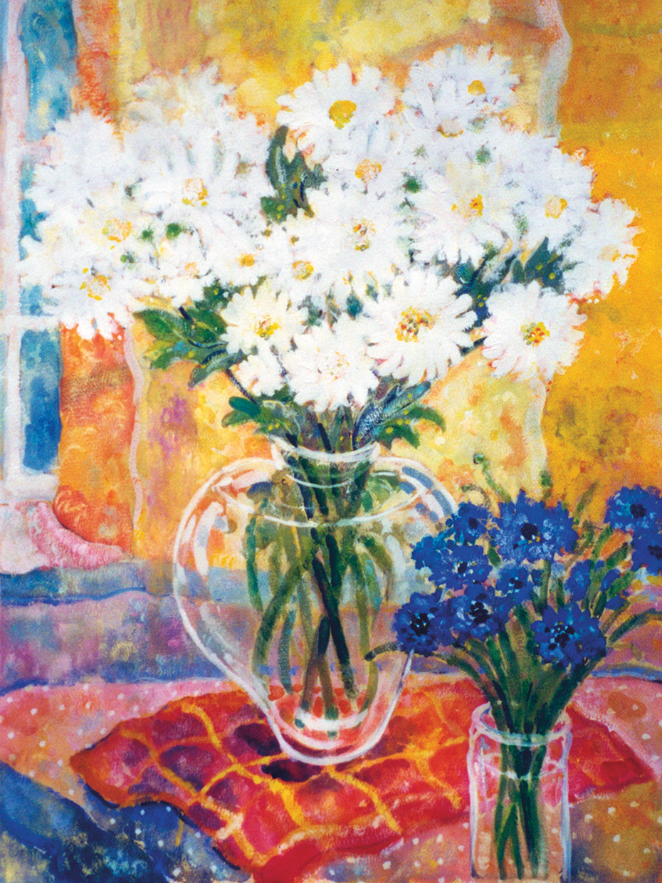White Chrysanthemums