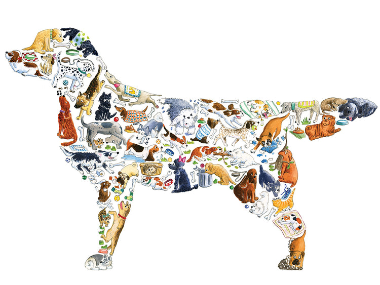 Perro Lienzo