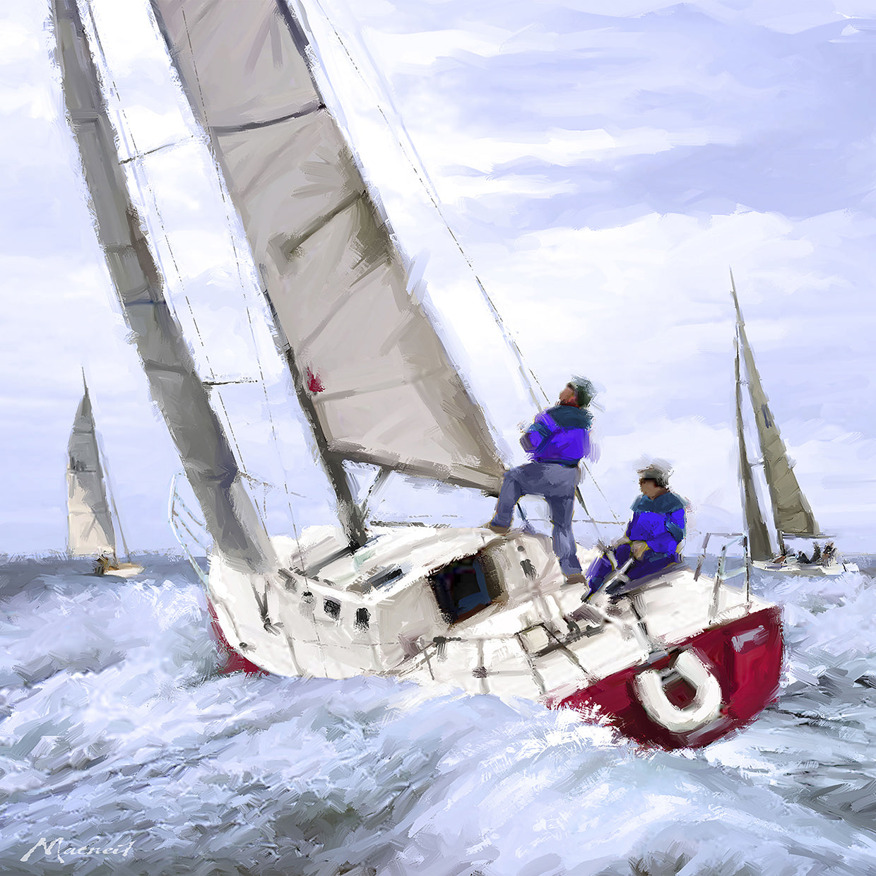 racing yachts