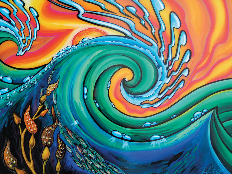 Arte de lienzo dividido