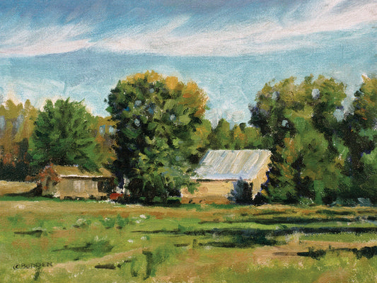 Fall Farm Canvas Art