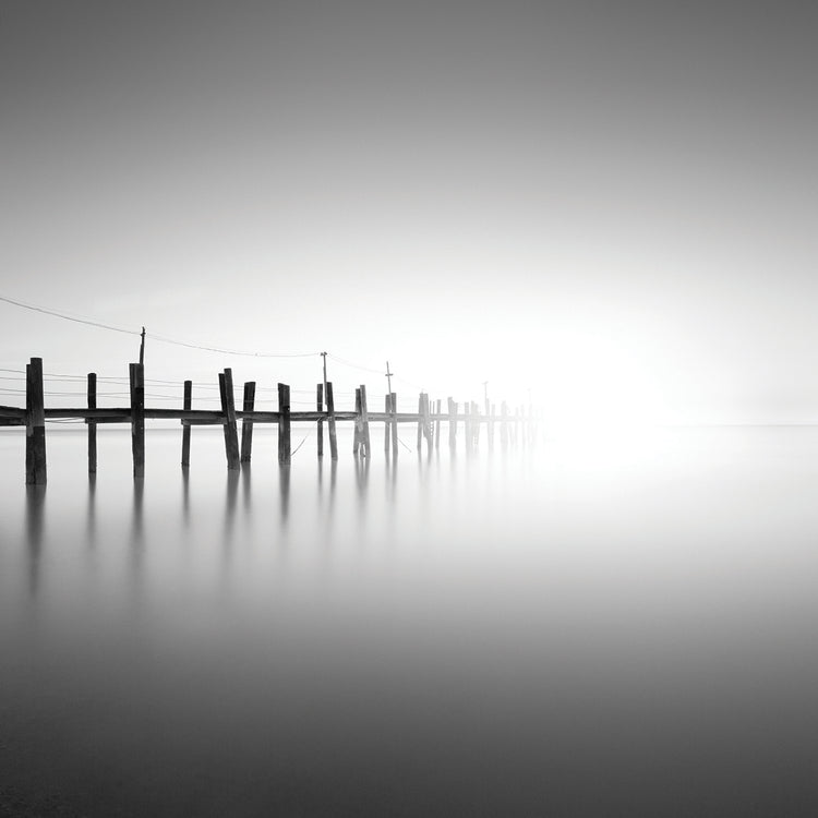 China Camp Square handcrafted art work on canvas or framed canvas prints by Moises Levy 