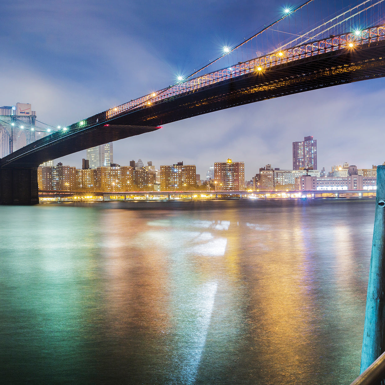 Brooklyn Bride Pano # 2 handcrafted art work on canvas or framed canvas prints by Moises Levy 