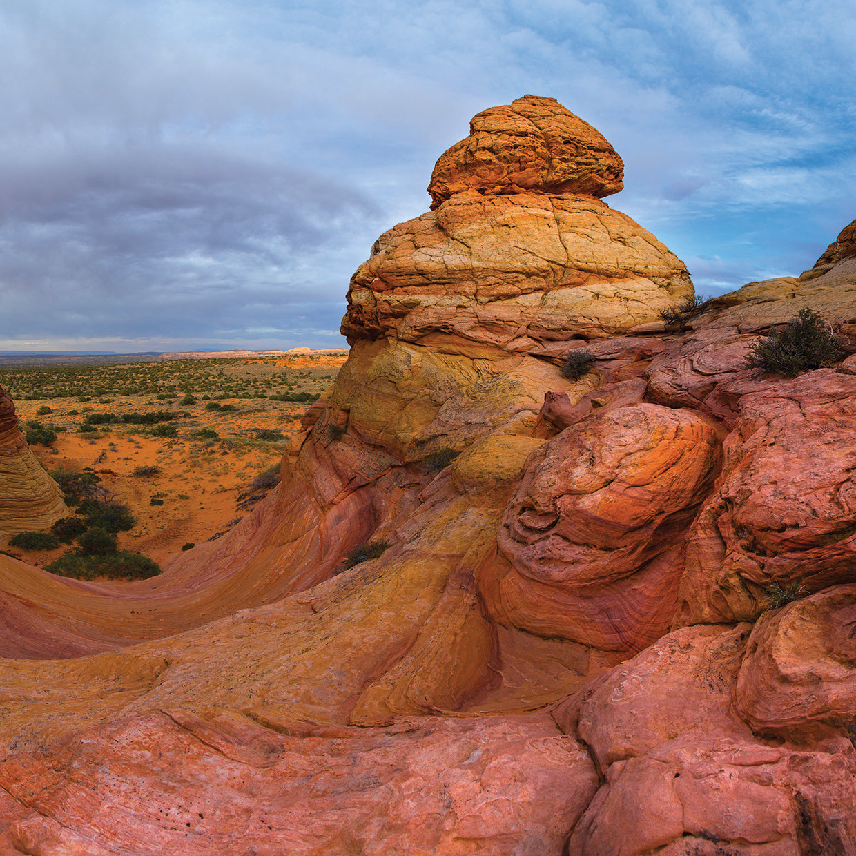 Pink Mountain 2 handcrafted art work on canvas or framed canvas prints by Moises Levy 