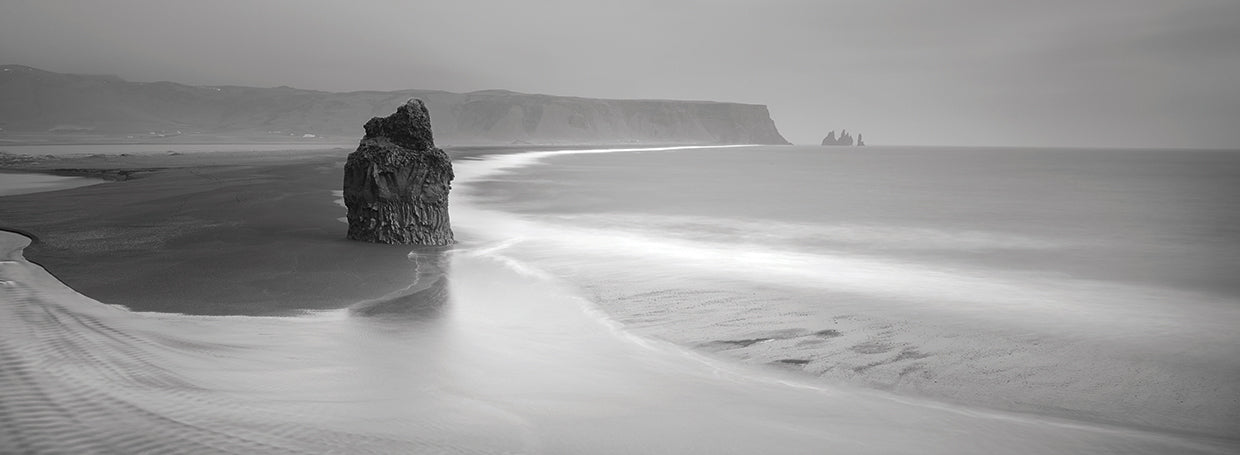 Panorama Roca 1 handcrafted art work on canvas or framed canvas prints by Moises Levy 