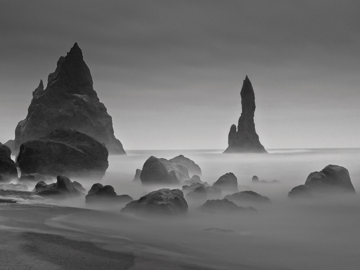 Vik Pano 2 Crop 2 handcrafted art work on canvas or framed canvas prints by Moises Levy 