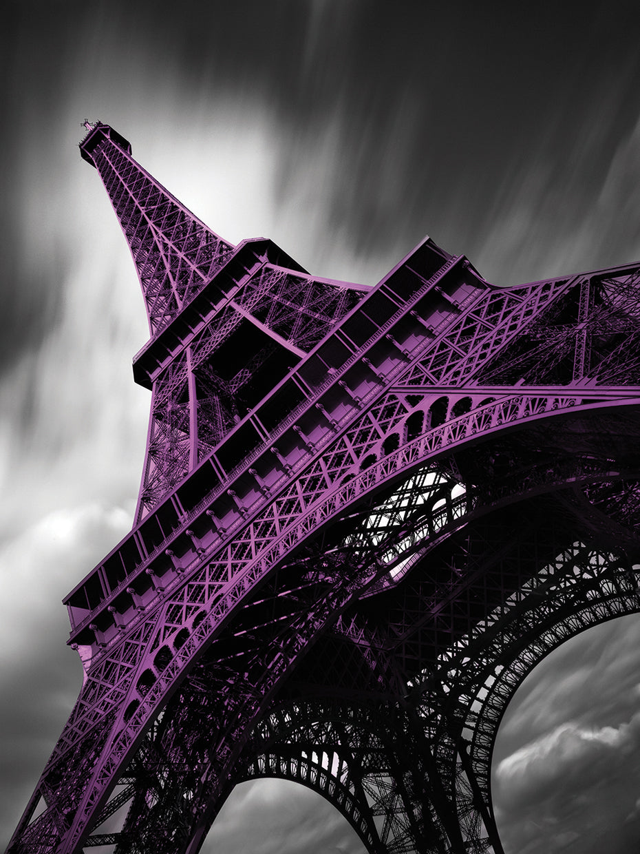 Paris 3 11 Bn Pop handcrafted art work on canvas or framed canvas prints by Moises Levy 