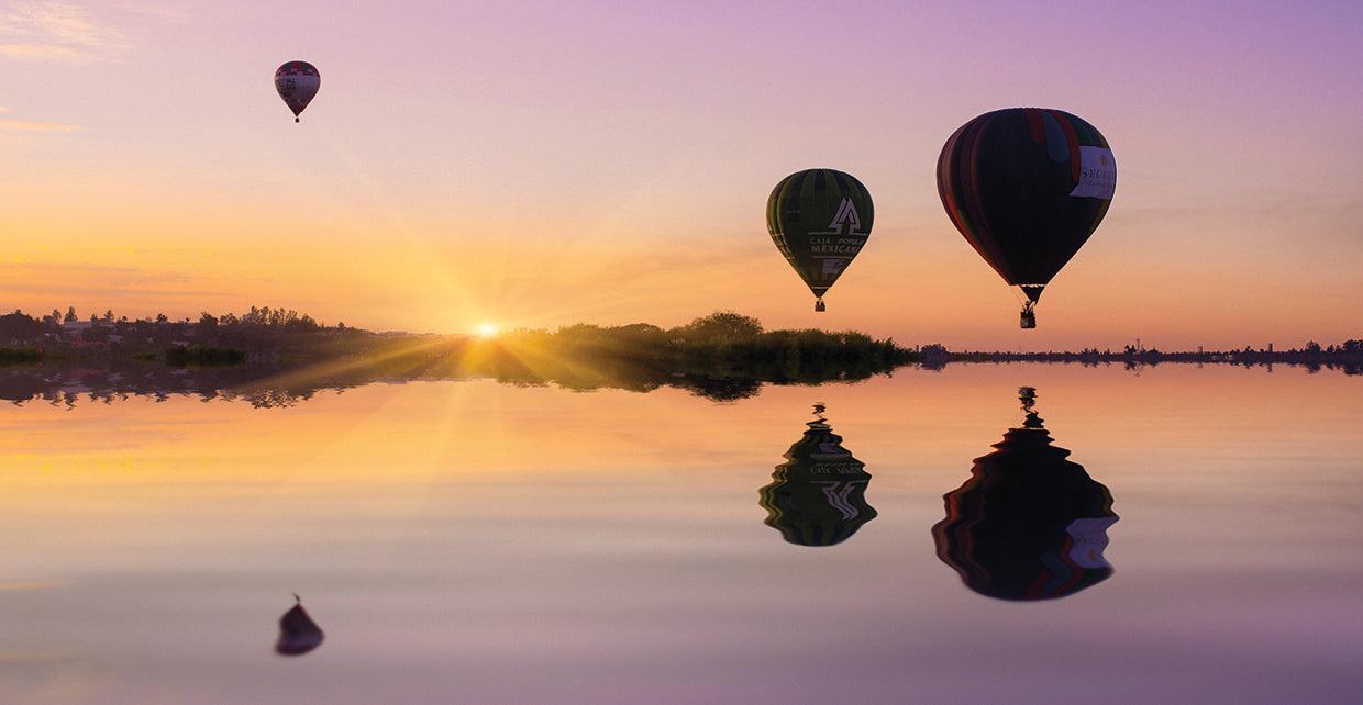 Love is in Air II handcrafted art work on canvas or framed canvas prints by Moises Levy 