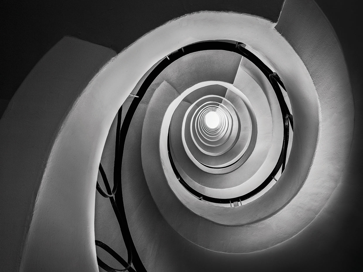 Infinity 3 handcrafted art work on canvas or framed canvas prints by Moises Levy 