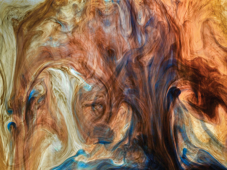 Ephemeral Beauty 9 handcrafted art work on canvas or framed canvas prints by Moises Levy 