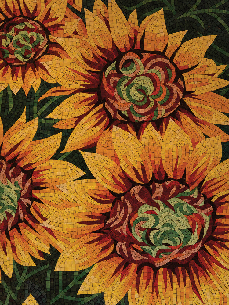 Art Flower 5 handcrafted art work on canvas or framed canvas prints by Moises Levy 