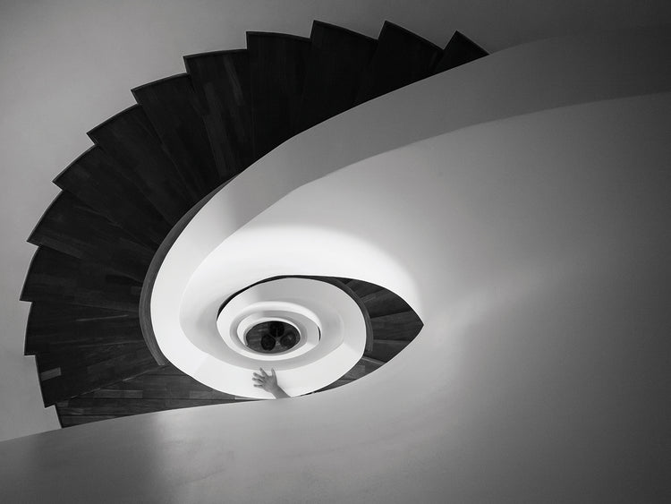 Infinite 1 handcrafted art work on canvas or framed canvas prints by Moises Levy 