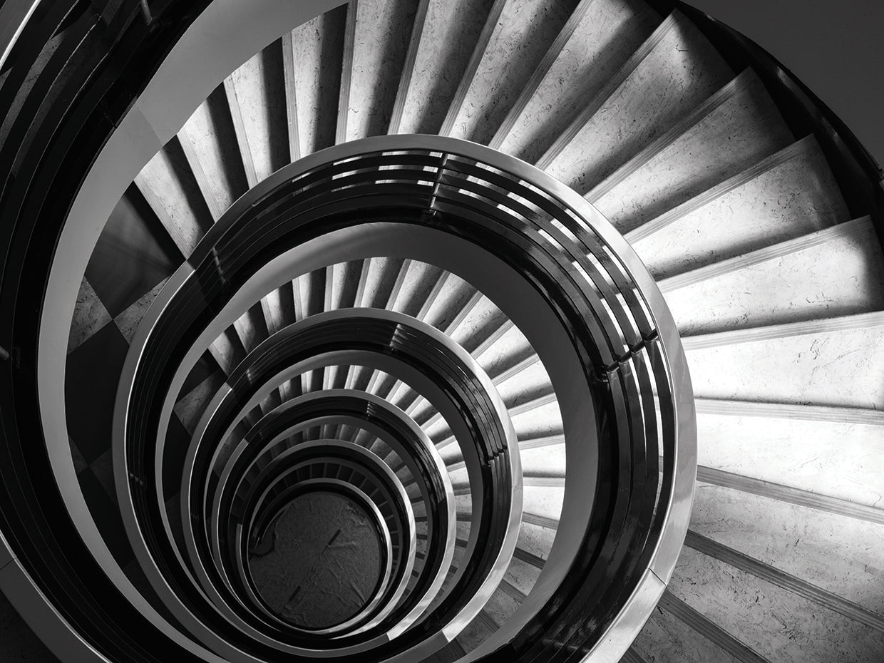 Infinite 4 handcrafted art work on canvas or framed canvas prints by Moises Levy 